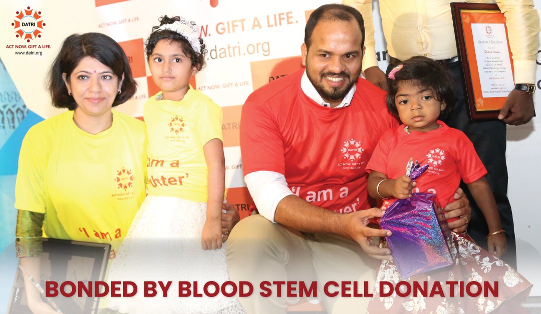 Once strangers now bonded by Blood Stem Cell Donation