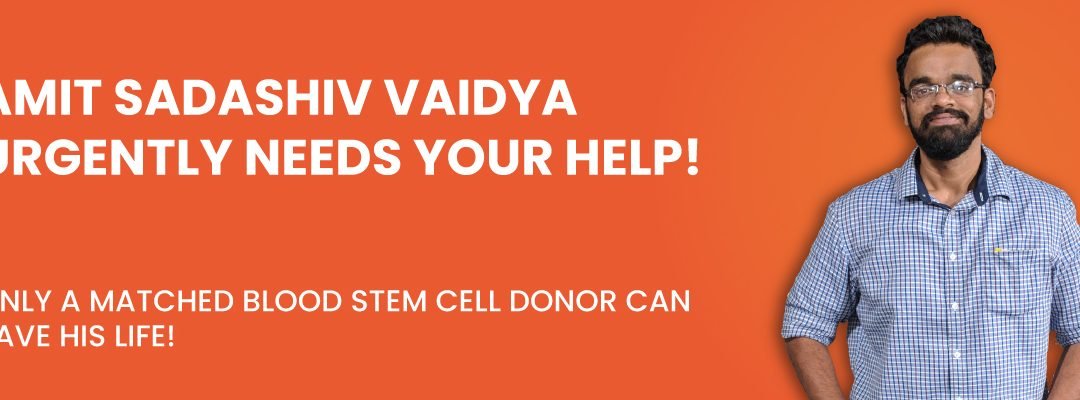 Amit Sadashiv Vaidya urgently needs your help
