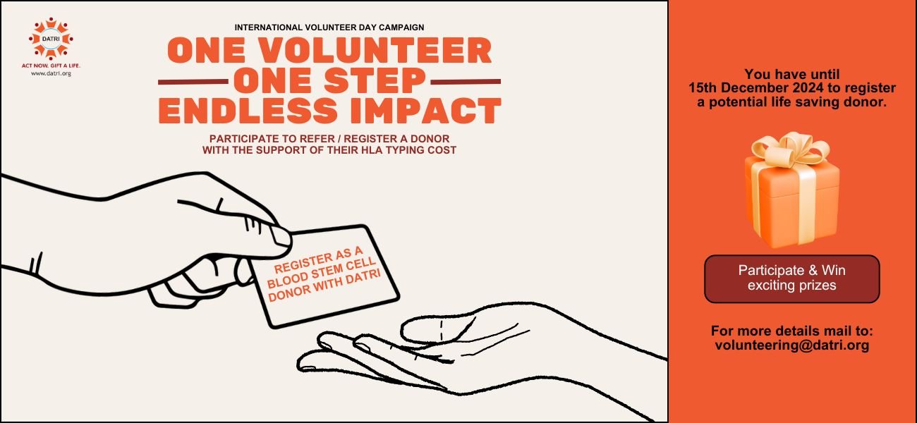 ONE VOLUNTEER ONE STEP ENDLESS IMPACT