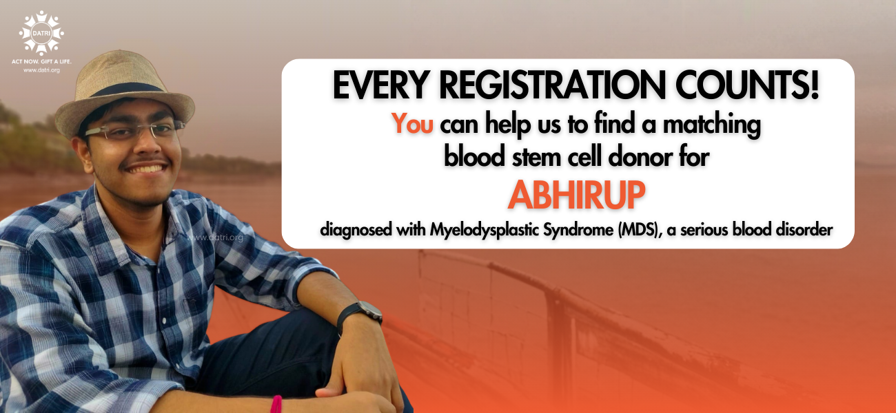 Help Abhirup Find His Lifesaving Blood Stem Cell Donor